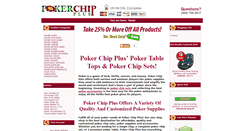 Desktop Screenshot of pokerchipplus.com